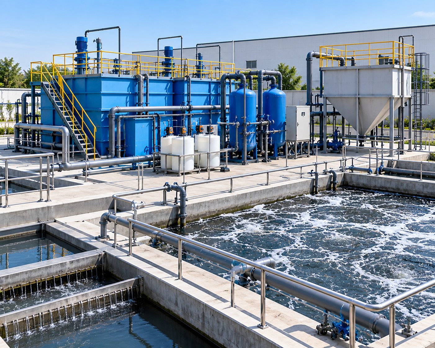 Effluent treatment plant (ETP) by Jaljiwan for industry in Delhi NCR